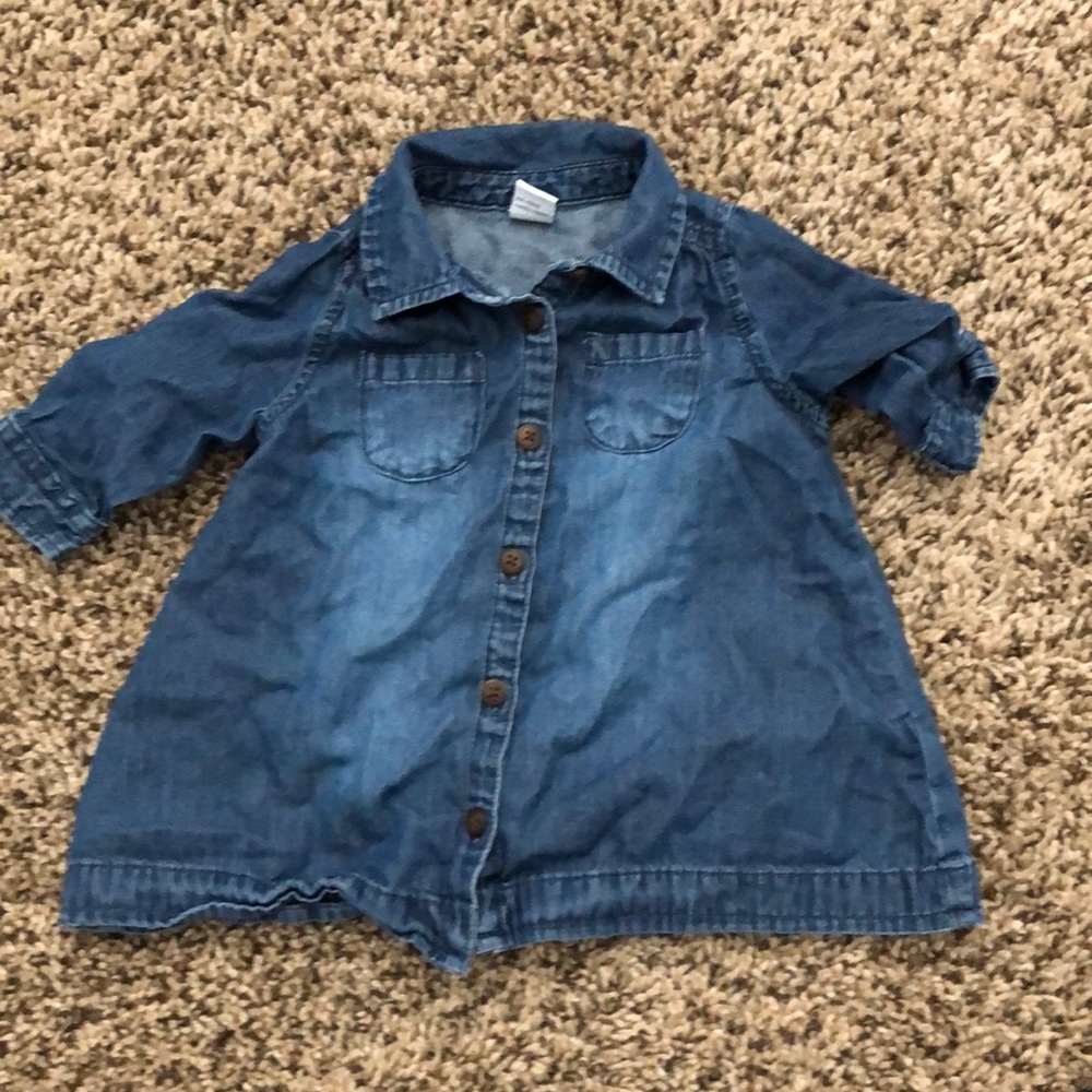 Jean jumper dress, old navy